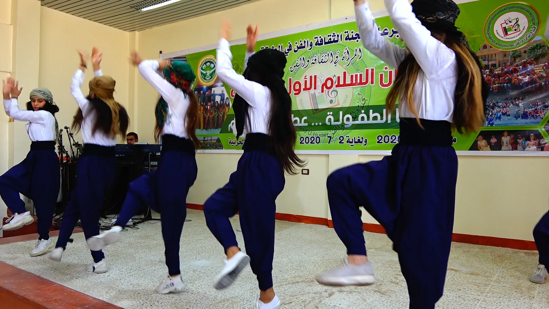 Mihrîcana Yekemîn a Aştiyê ya Zarokan li Tebqayê bi  dawî bû