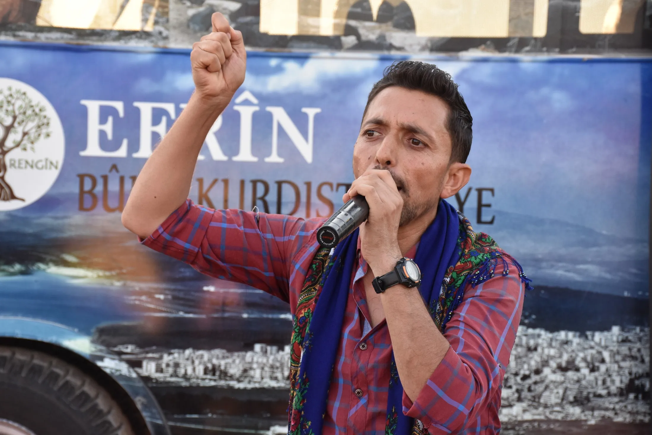 Efrîniyan dagirkerî şermezar kirin, Berxwedana 14'ê Tîrmehê bi bîr anîn