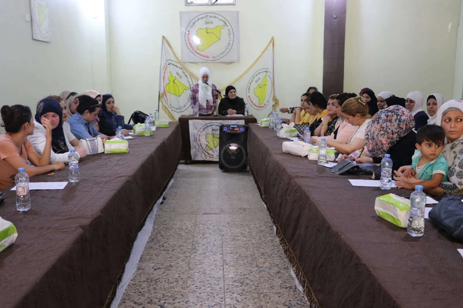 Li Helebê komxebata  "Jin û beşdarbûna siyasî"