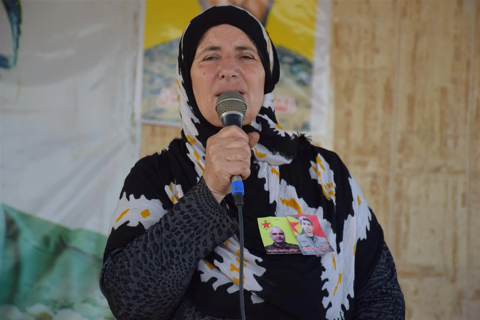 Cenazeyê şehîdê YPG'ê Omer Şêxo li Hesekê hate veşartin