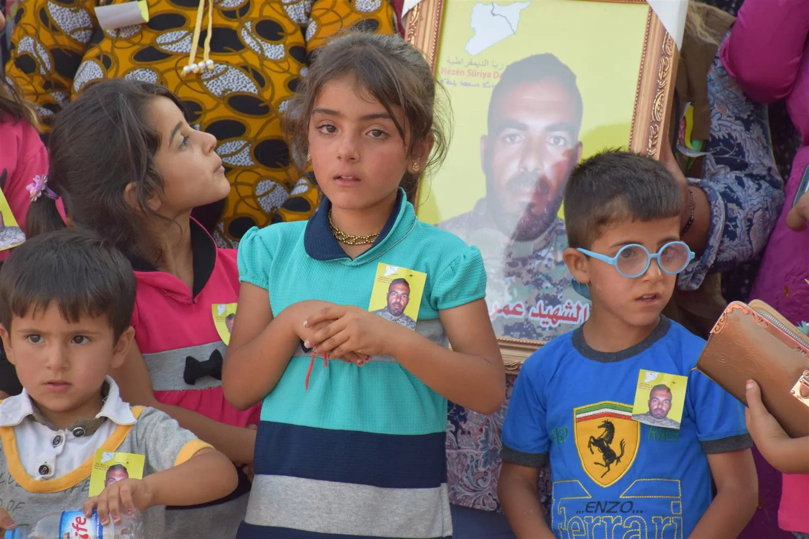 Cenazeyê şehîdê YPG'ê Omer Şêxo li Hesekê hate veşartin