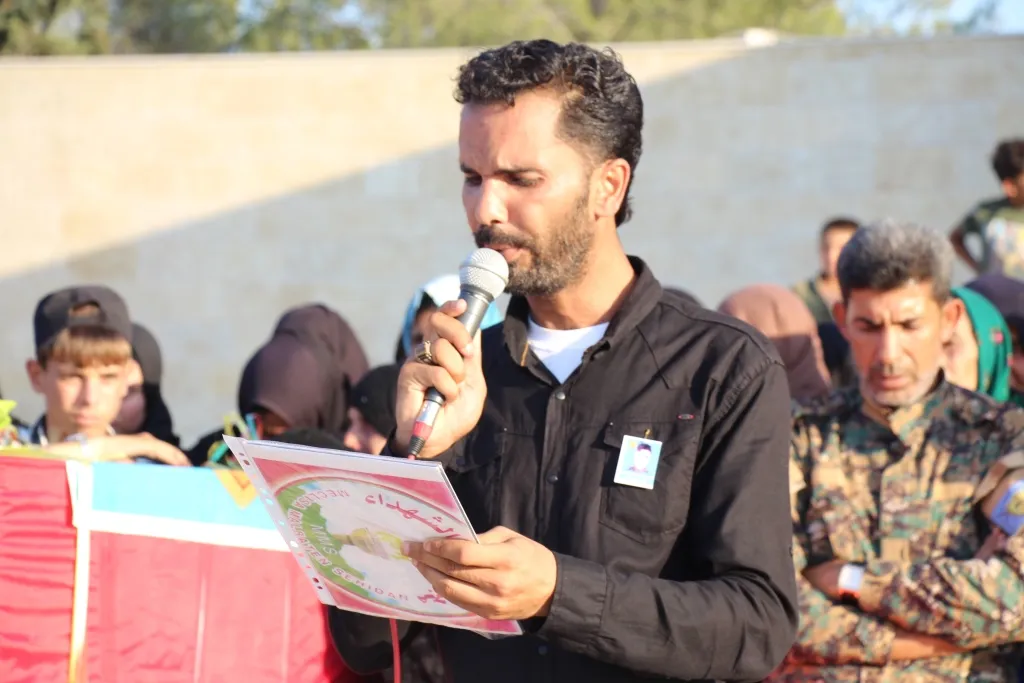 Şehîdê Meclisa Leşkerî ya Minbicê Osman hate veşartin