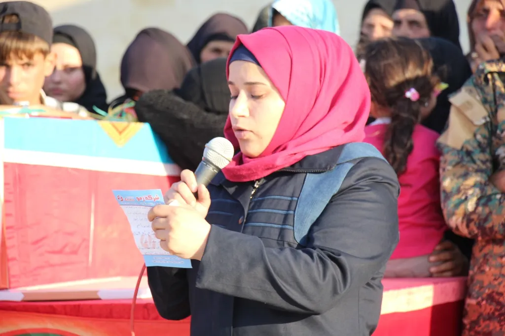 Şehîdê Meclisa Leşkerî ya Minbicê Osman hate veşartin