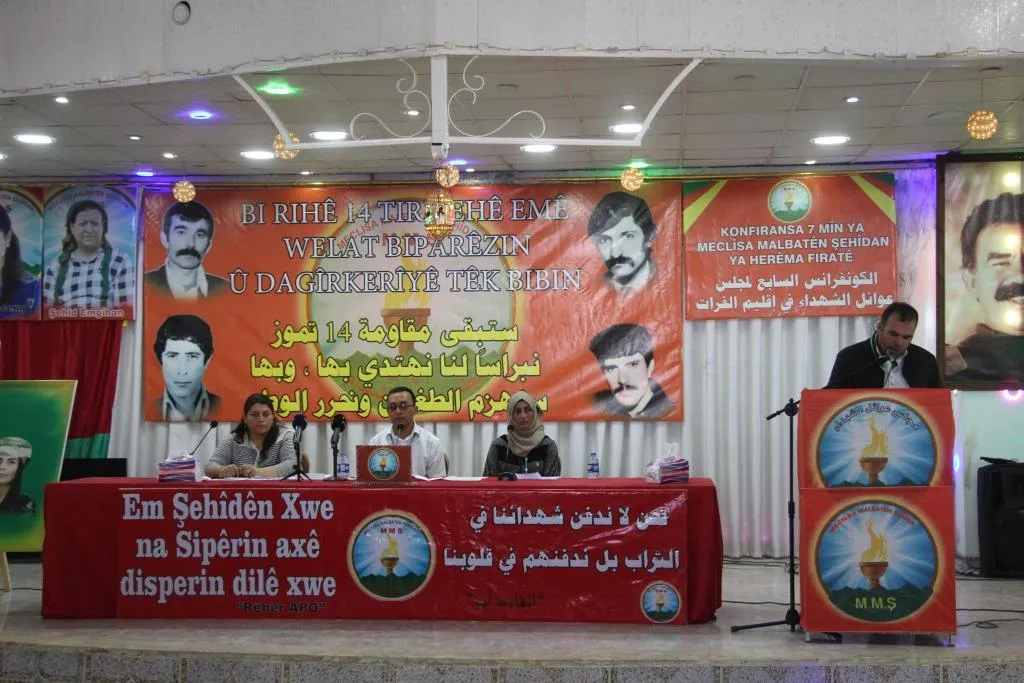 ​​​​​​​Meclisa Malbatên Şehîdan a herêma Firatê konferansa xwe ya 7'an li dar xist