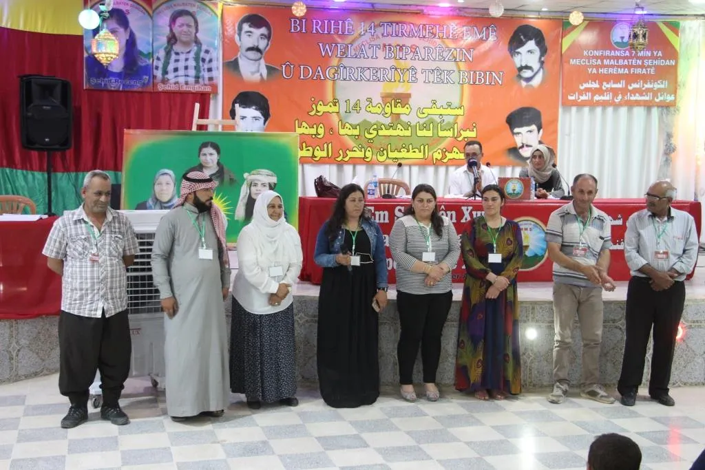 ​​​​​​​Meclisa Malbatên Şehîdan a herêma Firatê konferansa xwe ya 7'an li dar xist
