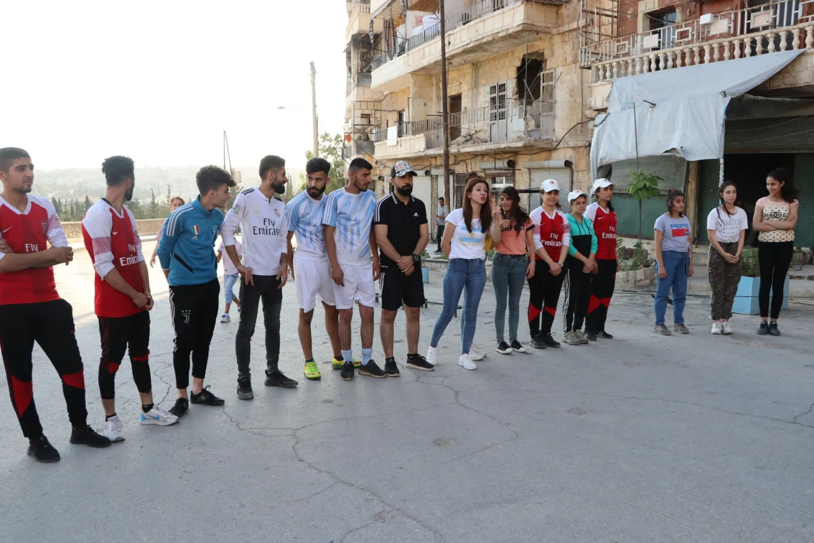 Ji ciwanên PYD'ê çalakiyeke werzîşê