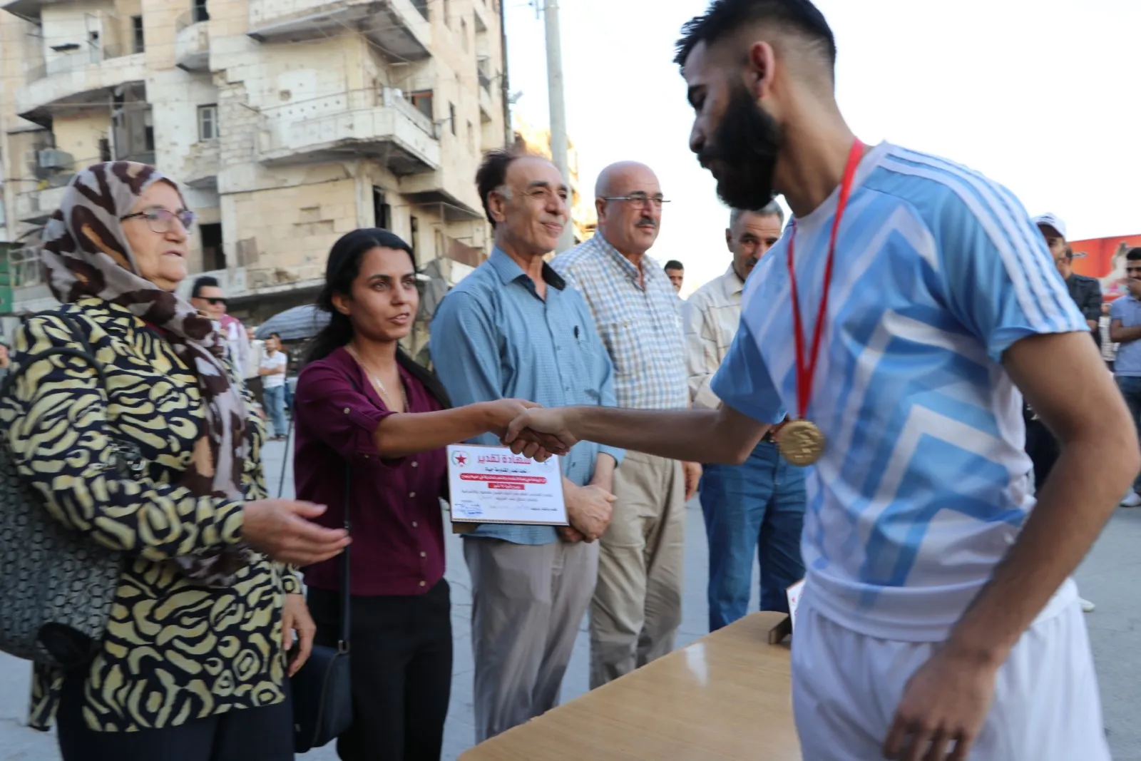Ji ciwanên PYD'ê çalakiyeke werzîşê
