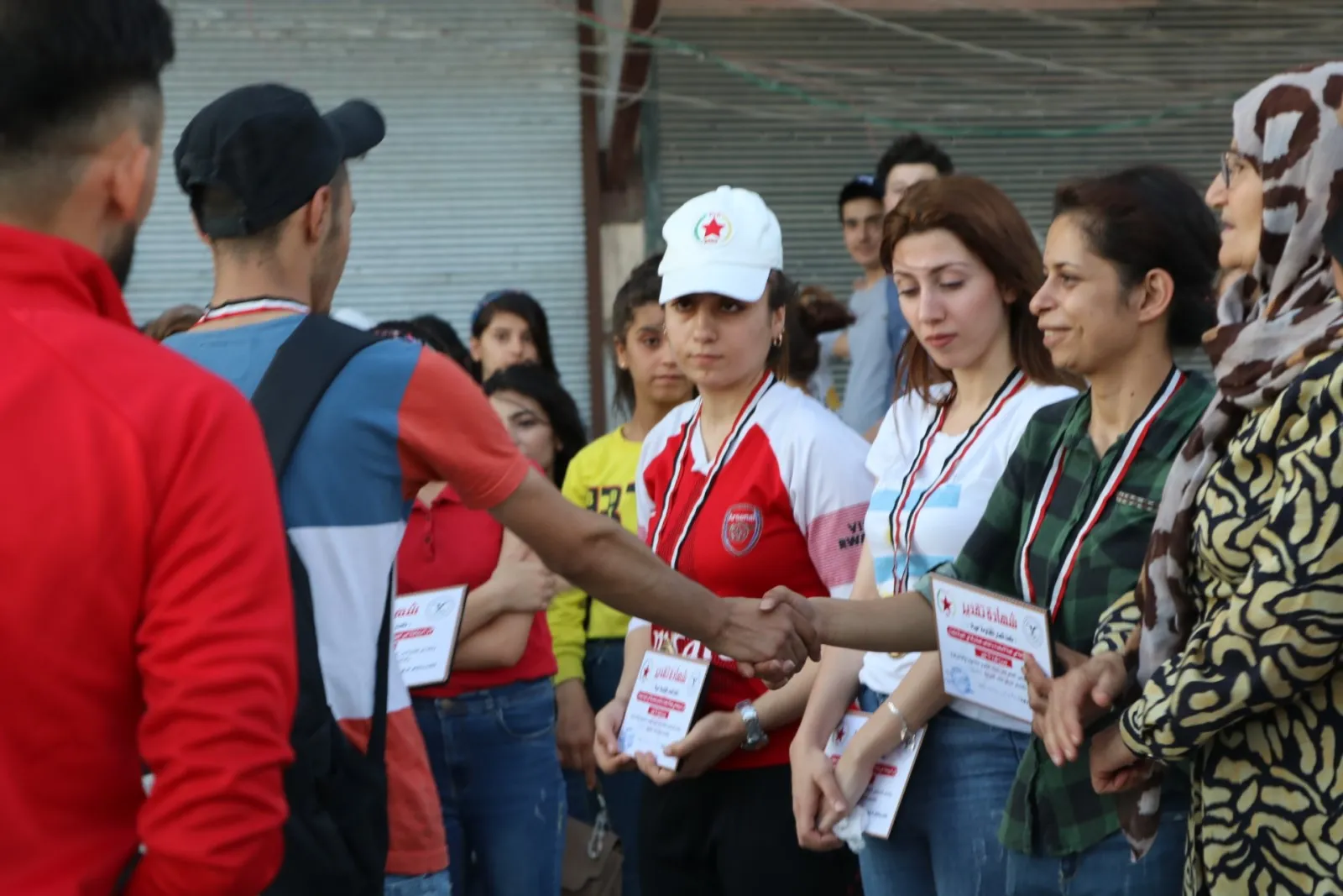 Ji ciwanên PYD'ê çalakiyeke werzîşê