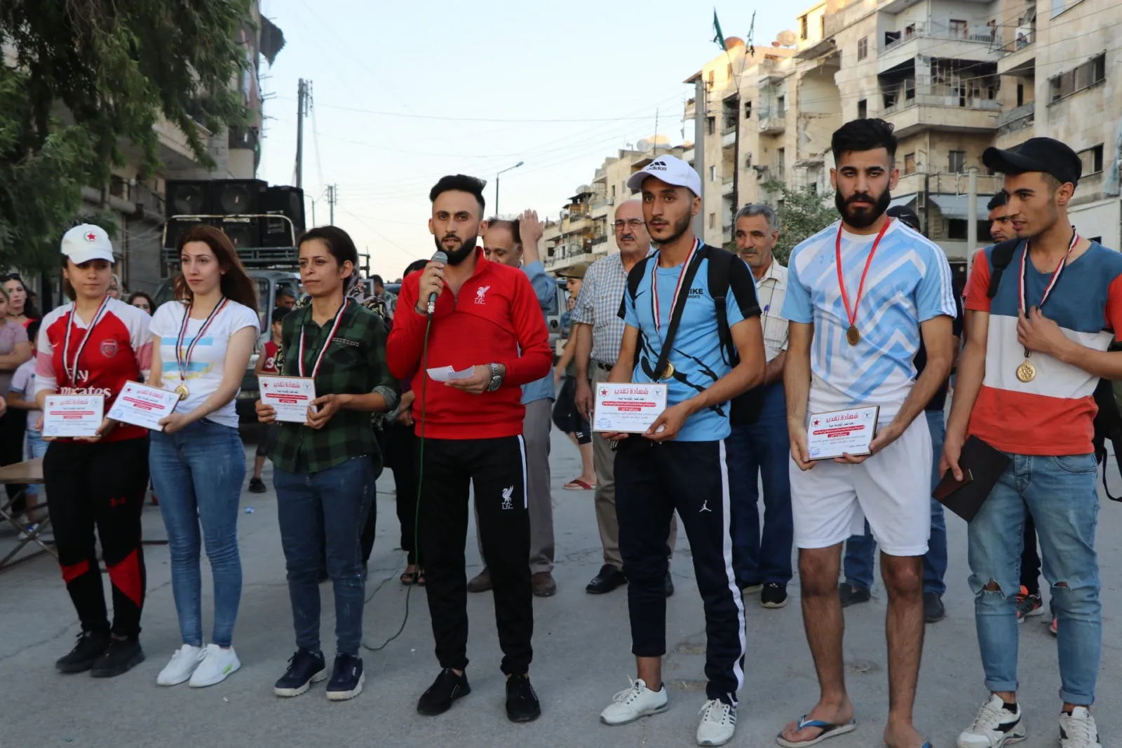 Ji ciwanên PYD'ê çalakiyeke werzîşê