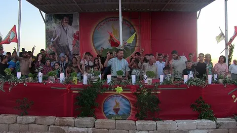 Bi wesîleya cejnê serdana goristanên şehîdan kirin
