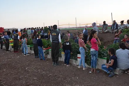 Bi wesîleya cejnê serdana goristanên şehîdan kirin