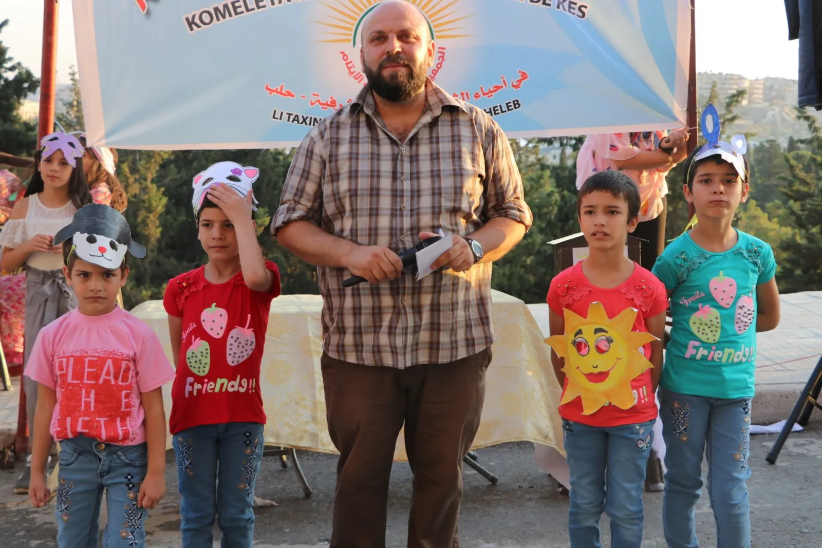 ​​​​​​​Li taxa Şêxmeqsûd ji bo zarokê sêwî şahiyek hat lidarxistin