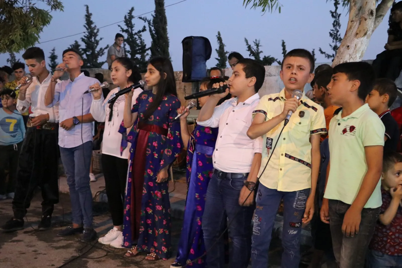 ​​​​​​​Li taxa Şêxmeqsûd ji bo zarokê sêwî şahiyek hat lidarxistin