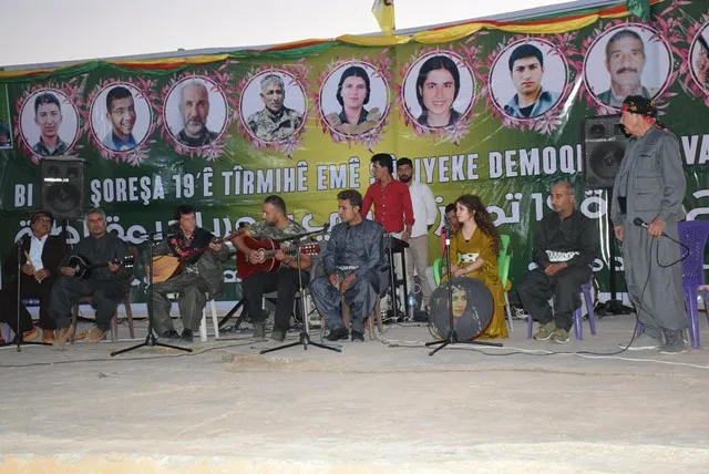 Li Bakur û Rojhilatê Sûriyê salvegera Şoreşa 19'ê Tîrmehê hate pîrozkirin