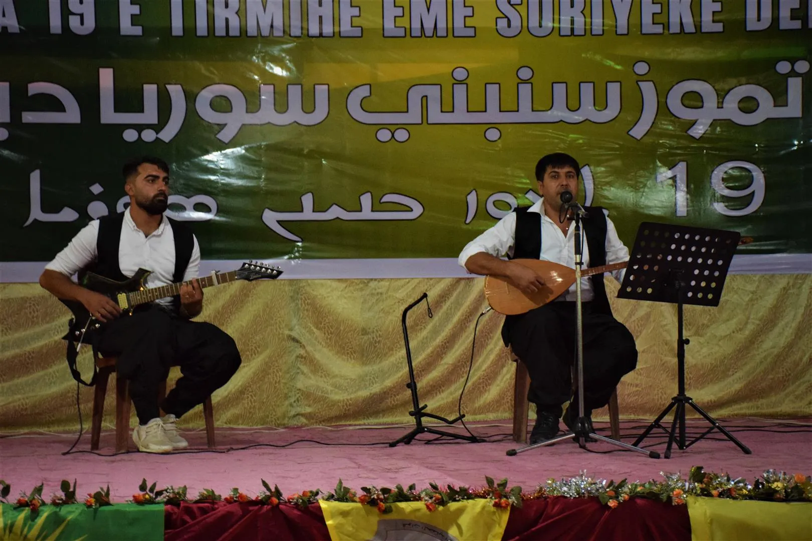 Li Bakur û Rojhilatê Sûriyê salvegera Şoreşa 19'ê Tîrmehê hate pîrozkirin