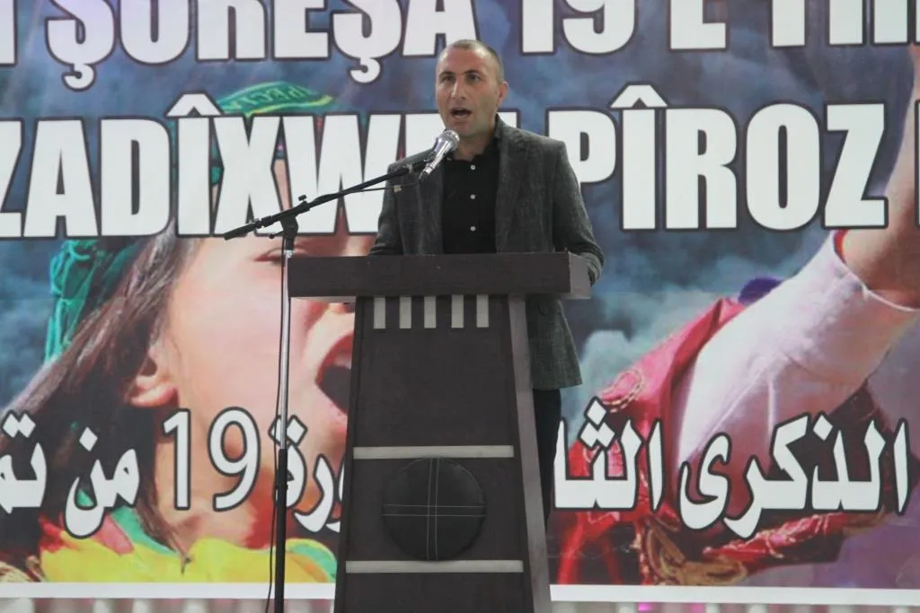 Li Bakur û Rojhilatê Sûriyê salvegera Şoreşa 19'ê Tîrmehê hate pîrozkirin
