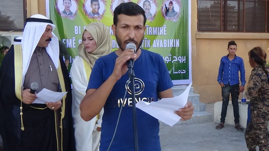 Li Bakur û Rojhilatê Sûriyê salvegera Şoreşa 19'ê Tîrmehê hate pîrozkirin
