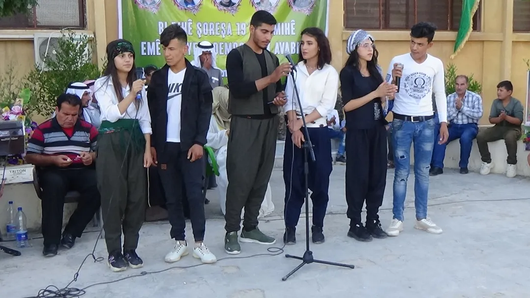Li Bakur û Rojhilatê Sûriyê salvegera Şoreşa 19'ê Tîrmehê hate pîrozkirin
