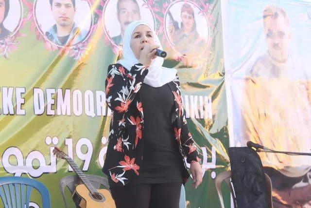 Li Bakur û Rojhilatê Sûriyê salvegera Şoreşa 19'ê Tîrmehê hate pîrozkirin