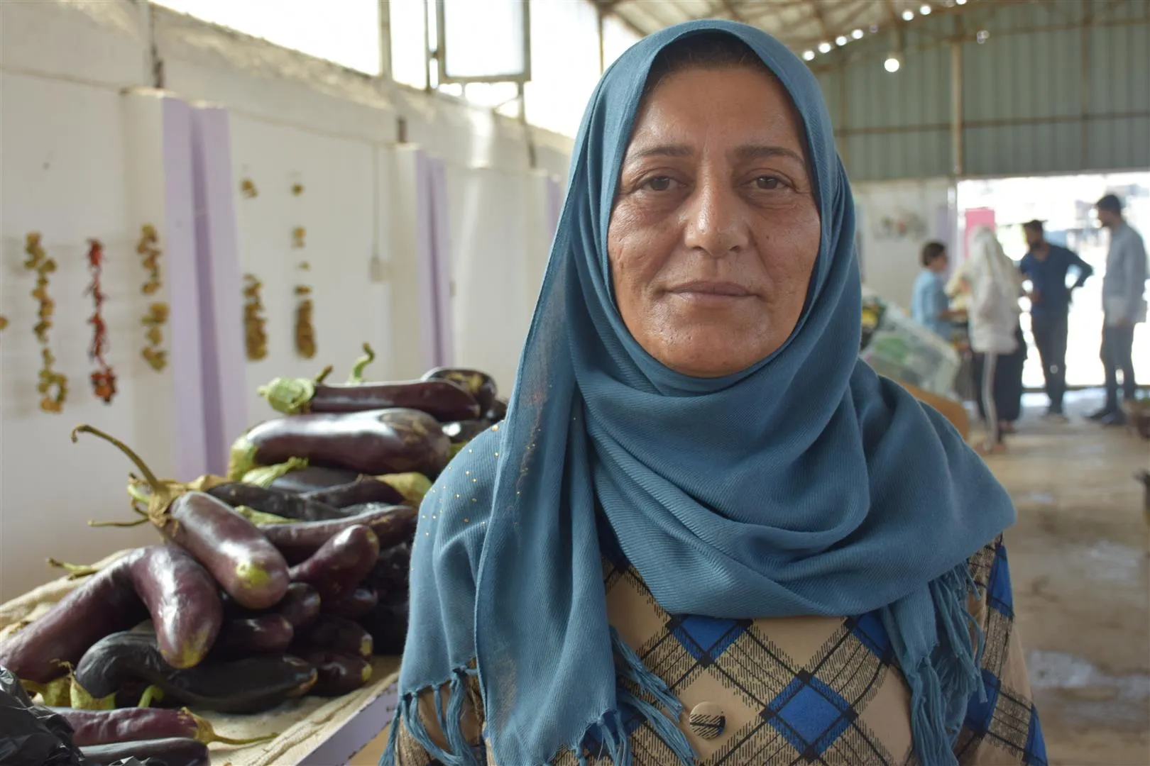 ​​​​​​​Sûka sebzeyan a Amûdê di aliyê bazirganî û aboriya jinan de gaveke nû ye