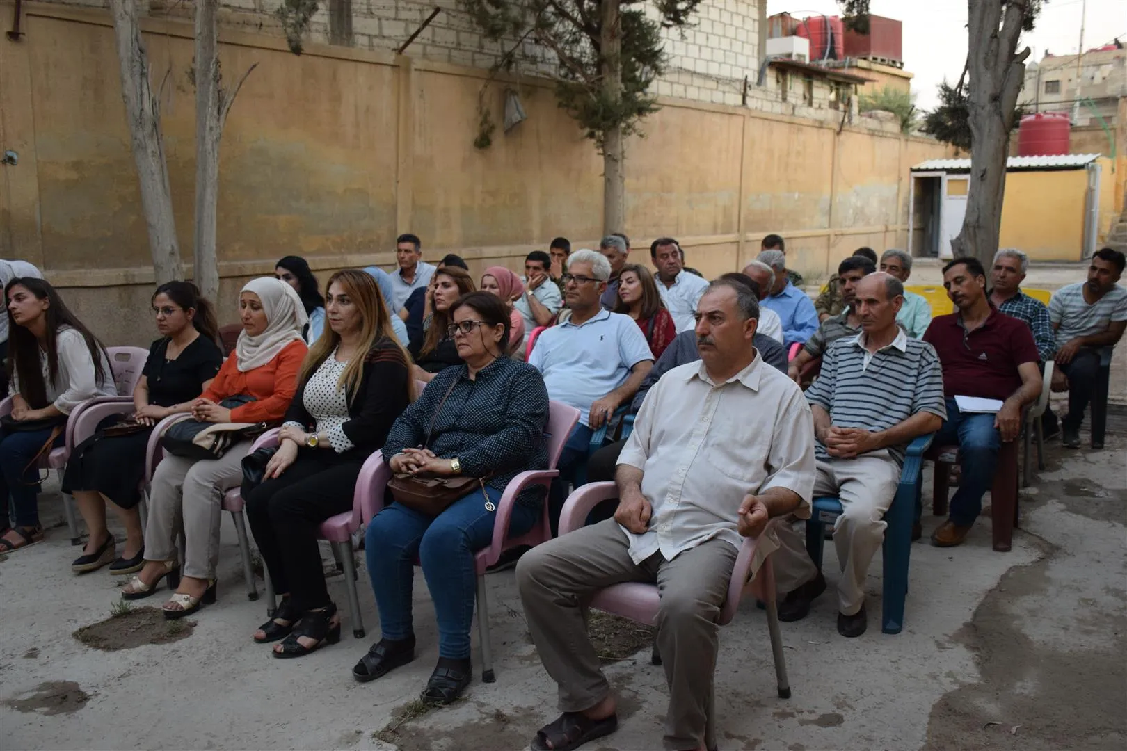 Li Hesekê şevbuhrêka piştgiriya xebatên yekitiya kurdî
