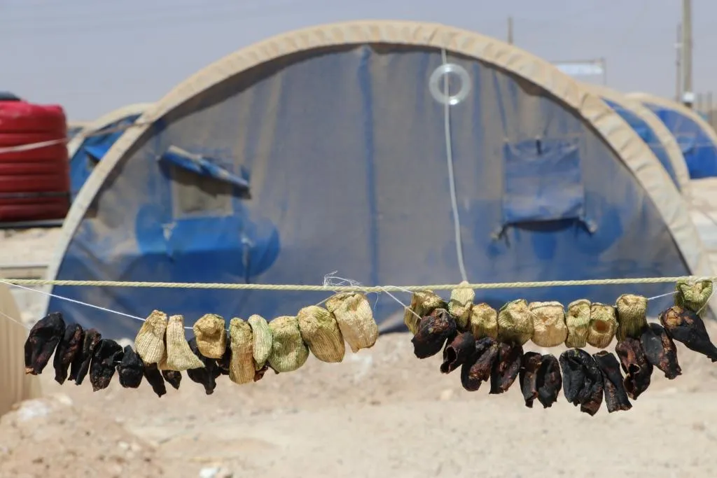 Li kampa koçberên Girê Spî jin xwe birêxistin dikin  