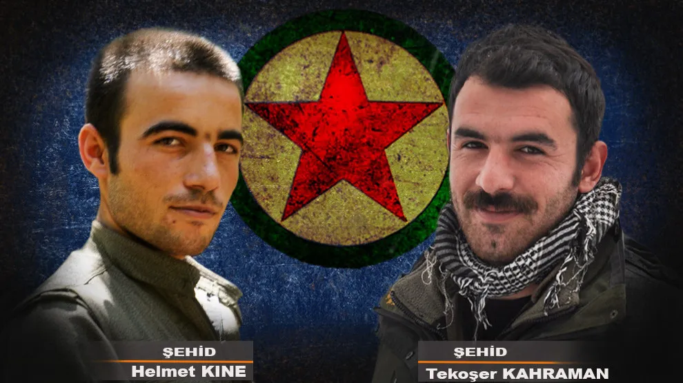 HPG’ê nasnameya 2 gerîlayên ku li Avaşîn şehîd bûbûn eşkere kir