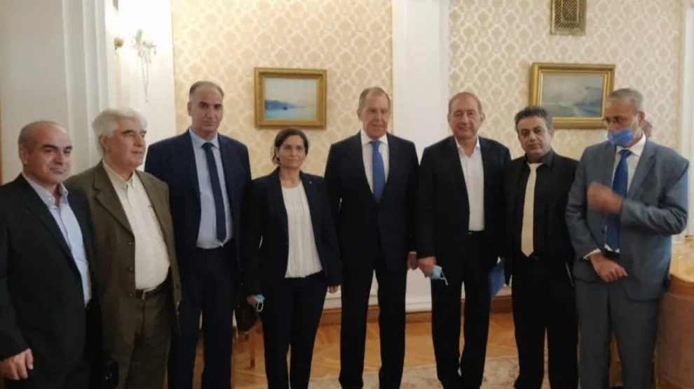 Şandeya MSD'ê û Lavrov li hev civîn
