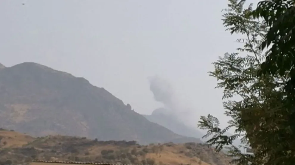 ​​​​​​​Balafirên artêşa Tirk gundekî Başûr bombebaran kir