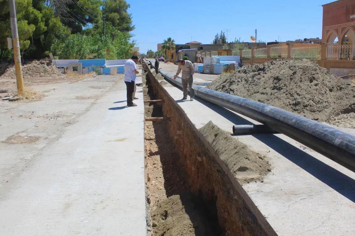 Yekîneya Avê ya Tebqayê dest bi mezintirîn projeya avê kir
