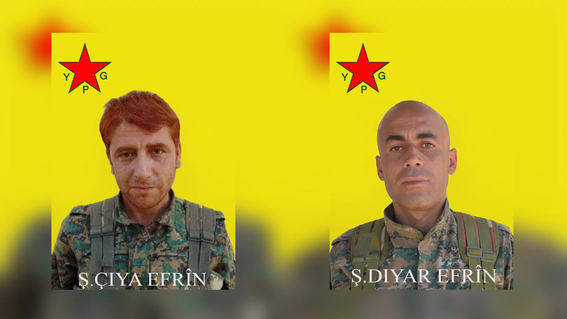 YPG`ê şehîd Çiya Efrîn û Diyar Efrîn bi bîr anîn