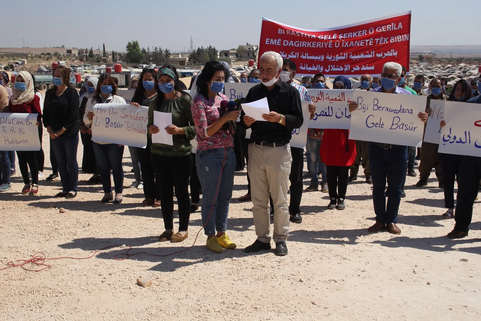 Rêveberiya Xweser a Efrînê: Dewleta Tirk li her derê destkeftiyên Kurdan dike armanc
