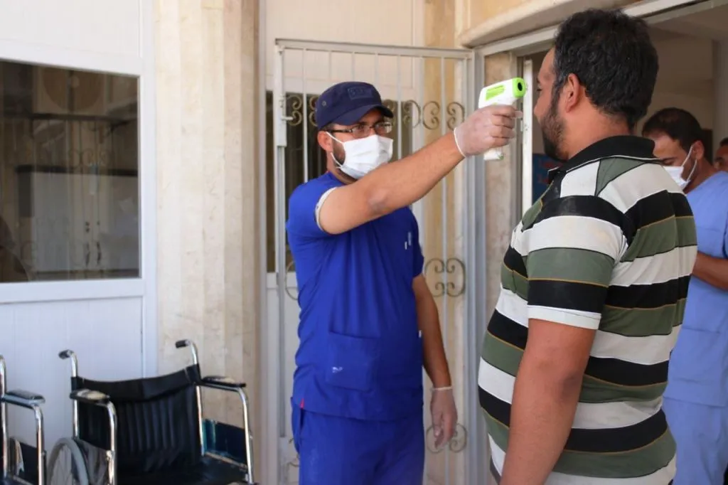 Li Nexweşxaneya Umer Elûş beşeke taybet ji bo karantînayê hate vekirin