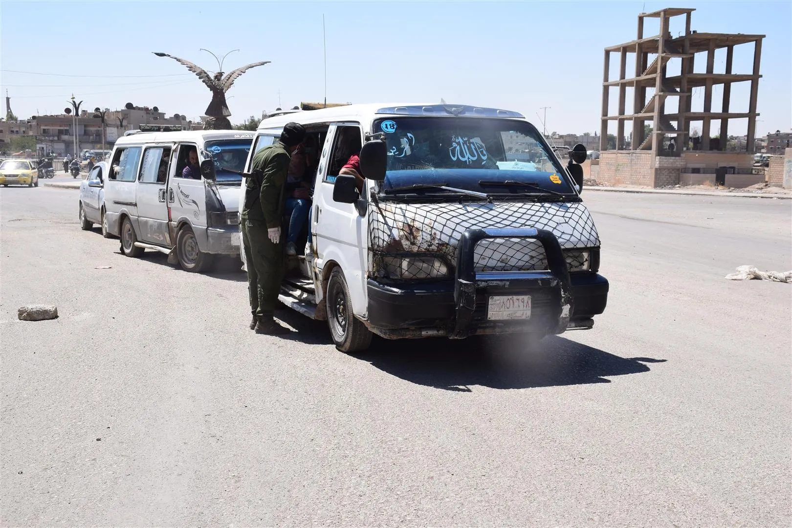 ​​​​​​​Bi dîmen… Hêzên Ewlekariya Hundirîn li Hesekê asta tedbîrên xweparastinê bilind kir