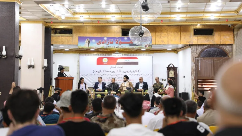 Encambûna konferansa ‘Ezidî pêşeroja xwe gotûbêj dikin’