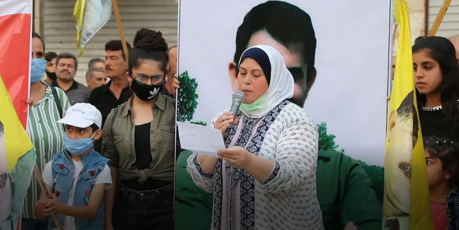 Şêniyên taxa Eşrefiyê ji bo Heftenînê meşiyan