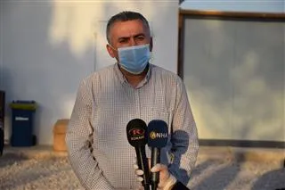 ​​​​​​​Desteya Tenduristiyê 5 PCR û 500 KIT ji Heyva Sor a Kurdistanê wergirt