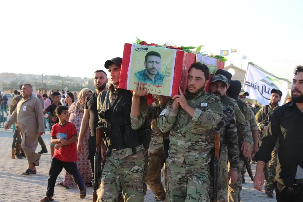 Şehîd Îbrahîm Reşo li Minbicê hat veşartin