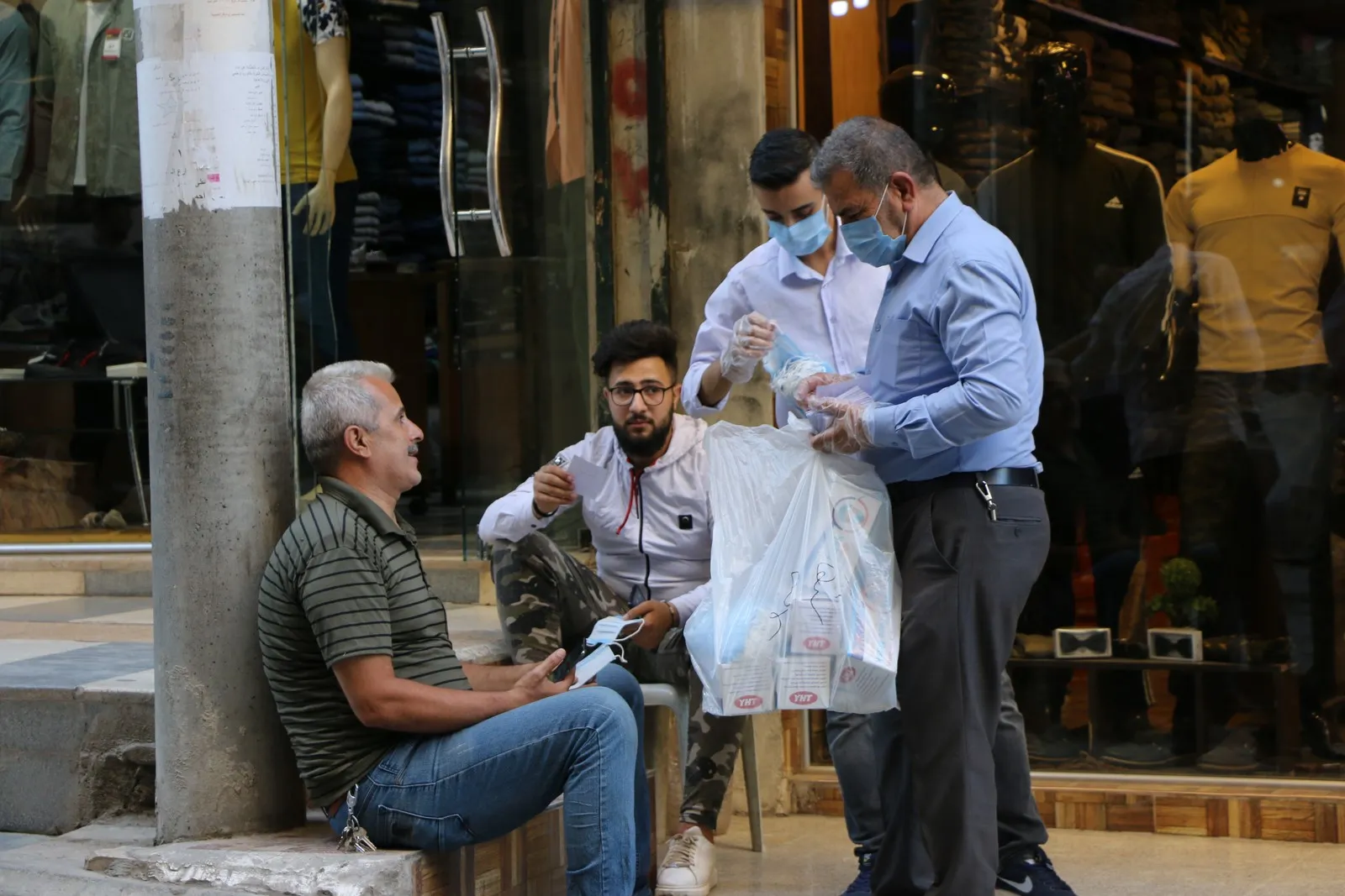 ​​​​​​​Li taxa Şêxmeqsûd a Helebê pêngava hişyarkirinê li dijî Koronavîrusê