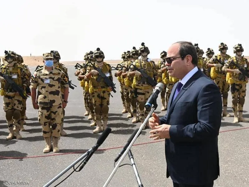 Sîsî bang li hêzên artêşa Misirê kir ku amade bin