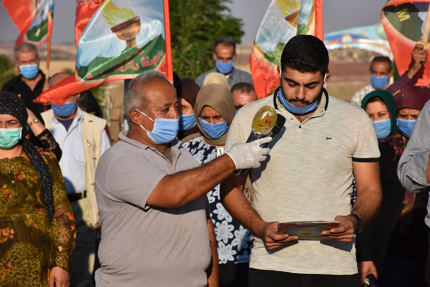 ​​​​​​​Malbatên Şehîdan êrişa dewleta Tirk a li dijî Goristana Şehîdan a Serêkaniyê şermezar kir