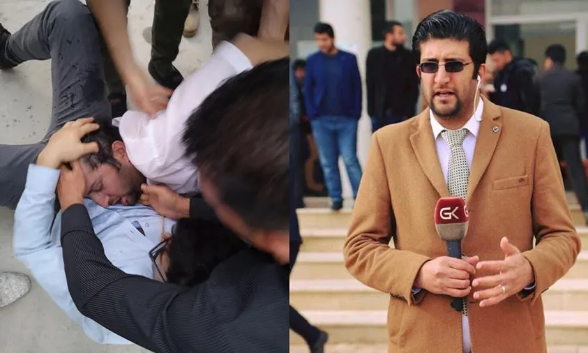 Di xwepêşandana li Ranyayê de nûçegihanekî jiyana xwe ji dest da