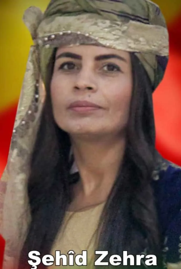 ​​​​​​​ Zehra Berkel..heta şehadeta xwe li ber xwe da û têkoşiya