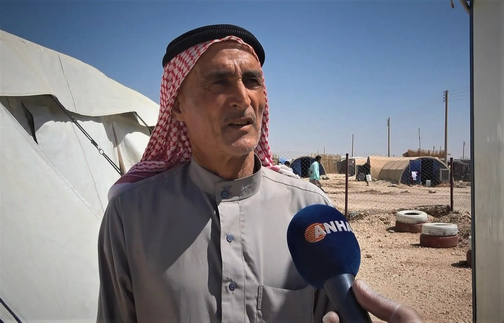 ​​​​​​​Koçberên kampa Waşûkanî ji ber  belavbûna guriyê bi fikar in