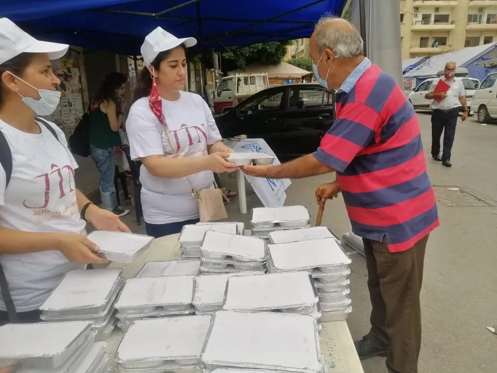 Însiyatîfa Jîn a Jinan piştî teqîna li Beyrûtê bi roleke girîng rabû