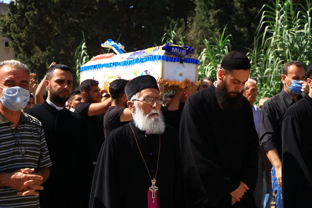 Şêniyên Dêrikê cenazeyê şehîd Elaa Abdulehed spart axê