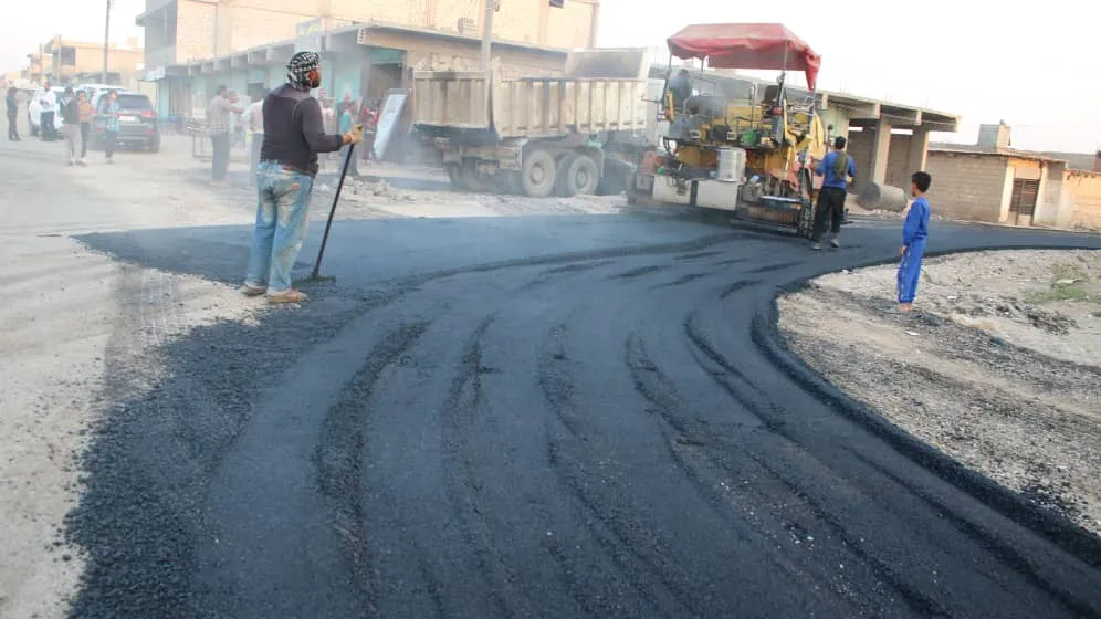 Li Reqa û bajarokê Abirayê projeyên xizmetguzariyê berdewam in