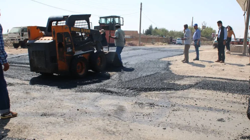 Li Reqa û bajarokê Abirayê projeyên xizmetguzariyê berdewam in