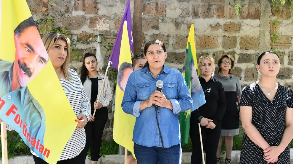 Jinên girtî û YJA ya Ermenistanê piştgirî da pêngava KCK’ê