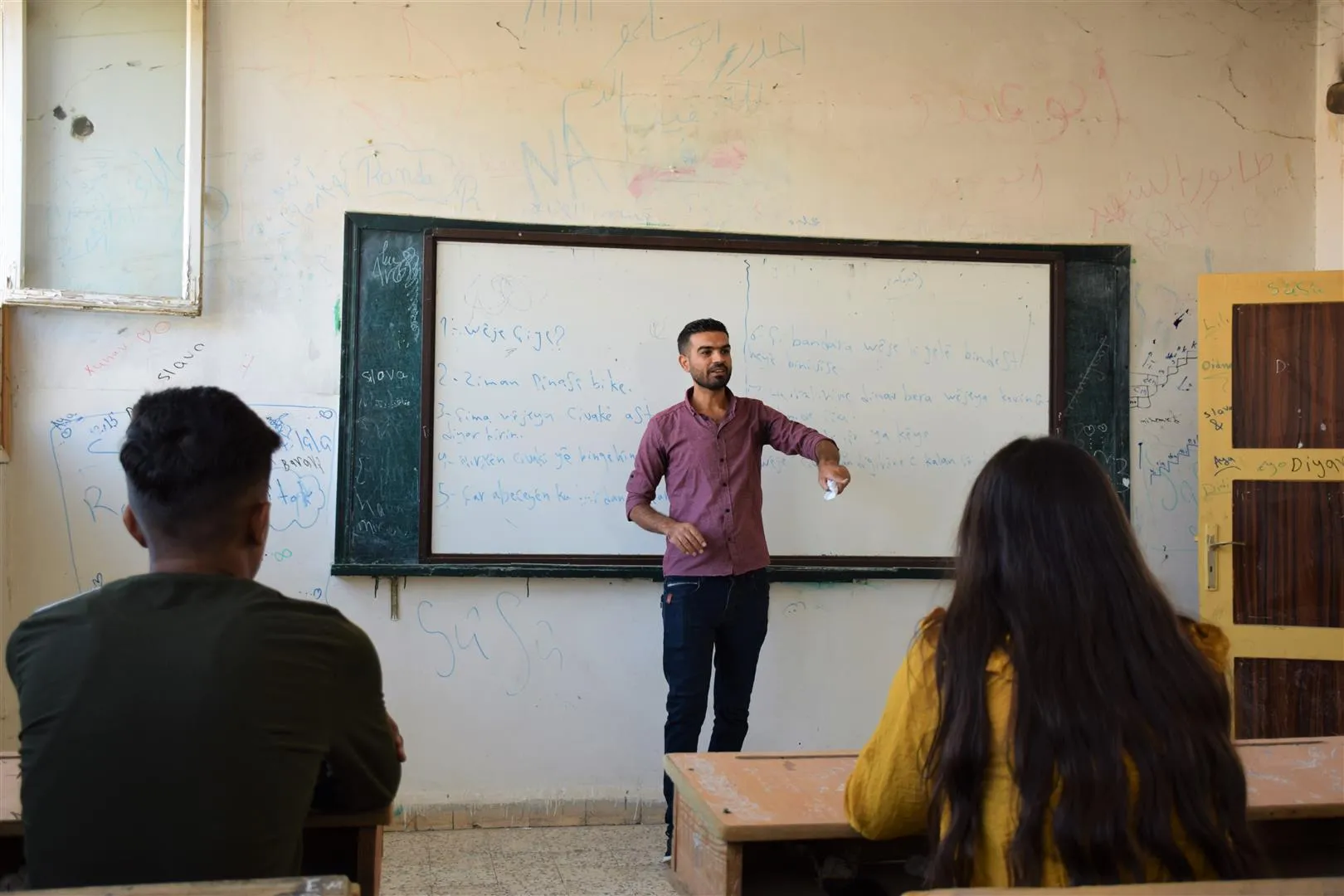 Dibistanên Hesekê yên ku koçber lê bi cih bûbûn careke din xwendekar pêşwazî kirin